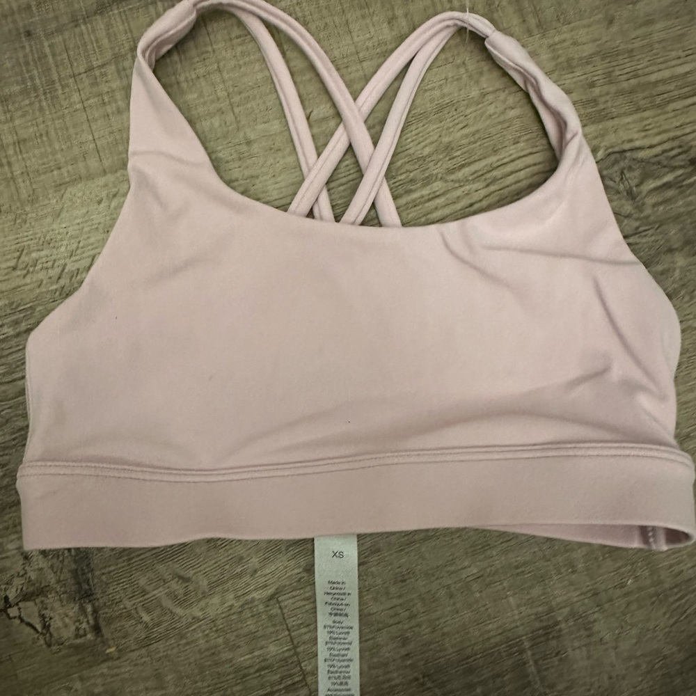 CRZ YOGA Pink Seamless Sports Bra Intimates